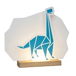 LED Tischleuchte DINOS, 3W, blau