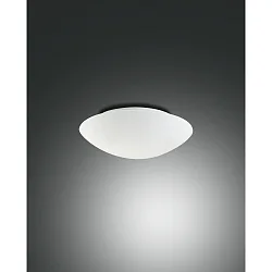 Wandleuchte PANDORA, Ø 20cm, E27 max. 40W, Metall / geblasenes Glas, Bajonettverschluss, weiß