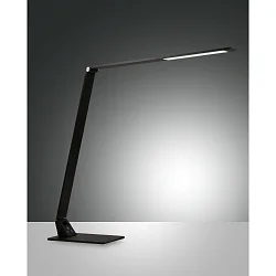 LED Schreibtisch-Leuchte WASP, mit USB-Ladeausgang + Touch-Dimmer, 12W 3000/4000/5000K (CCT) 630lm, neigbar, schwarz