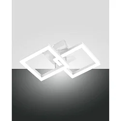 wall and ceiling luminaire BARD IP20, satined, white dimmable