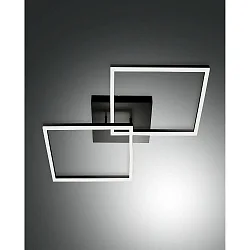 ceiling luminaire BARD IP20, satined, black dimmable