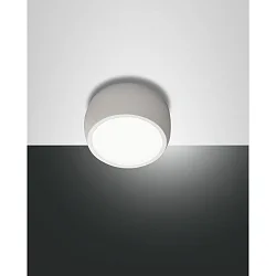 LED Deckenspot VASTO, Ø 8cm, 7W 3000K 630lm, Aluminium, starr, Weiß /  diffus