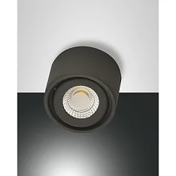 LED Deckenspot ANZIO, 6W 3000K 540lm, Aluminium, schwenkbar, Anthrazit