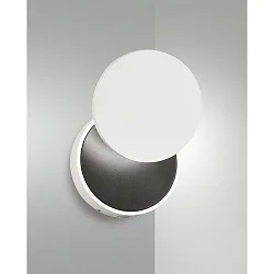 LED Wandleuchte ARA, 8/4W 3000K 720/360lm, CRi >90, mit Touch-Dimmer, drehbar / neigbar, Weiß