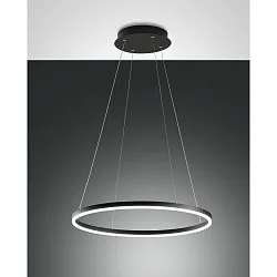 LED Pendelleuchte GIOTTO, Ø 60cm, 36W 3000K 3780lm, dimmbar, Schwarz