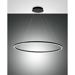 LED Pendant luminaire GIOTTO, 60W, 4000K, 6700lm, IP20, Smartluce compatible, black