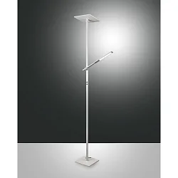 LED Floor lamp IDEAL, 40W+8W, 3000K, 300/500lm, IP20, white