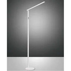 LED Leseleuchte IDEAL, IP20 IK05, 130cm, 10W 3000-6000K (CCT Switch) 770lm, dreh-/neigbar, mit Touch-Dimmer, weiß