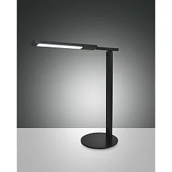 LED Tischleuchte IDEAL, IP20 IK05, 10W 3000-6000K (CCT Switch) 700lm, dreh-/neigbar, mit Touch-Dimmer, schwarz