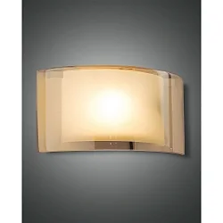 wall luminaire ALIDE E27 IP20, amber, white 