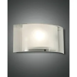 wall luminaire ALIDE E27 IP20, transparent, white 