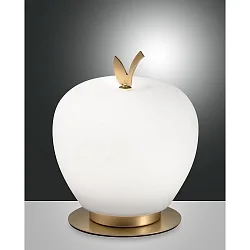 table lamp WENDY IP20, satined brass dimmable