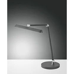 LED Schreibtisch-Leuchte BEBA, IP20 IK05, 12W 3000/4000/6000 (CCT Switch) 820lm, Mehrfach-Touch-Dimmer, verstellbar, anthrazit