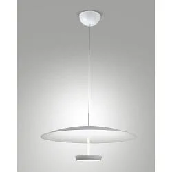 pendant luminaire YUKO adjustable, direct / indirect IP20, white dimmable