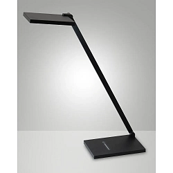 LED Schreibtischleuchte ZERMATT, IP20 IK05, 10W 300/ 3500/ 4000K (CCT Switch) 720lm, verstellbar, mit Touch-Dimmer, schwarz