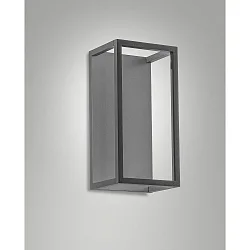 outdoor wall luminaire SPIRIT IP54, dark grey
