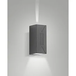 outdoor wall luminaire LULY IP65, dark grey