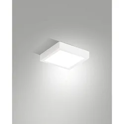 LED Außendeckenleuchte GIAN, 18W, 3000K, 2295lm, IK07, IP54, weiß