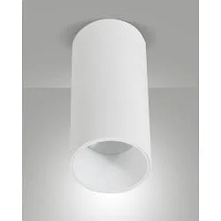 LED Aufbauspot RAY, IP44 IK07, zylindrisch, Ø 6.5cm, 15W 3000K 1120lm, starr, weiß