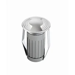 LED Boden-Einbauleuchte ABILENE 2, IP67 IK09, Ø 7cm, 2.8W 3000K 9lm 2-side,befahrbar bis 2.5t, Edelstahl 316L / Hartglas