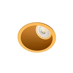 ceiling recessed luminaire FRESH GU10 IP20, gold matt