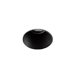 Deckeneinbauleuchte FRESH GU10, IP65, ohne Rahmen, schwarz