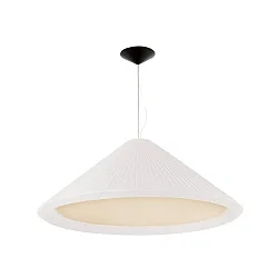 pendant luminaire SAIGON IN 4 flames E27 IP20, black matt, natural colour 