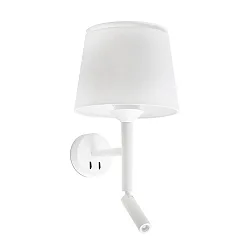 wall luminaire SAVOY E27 IP20, white 