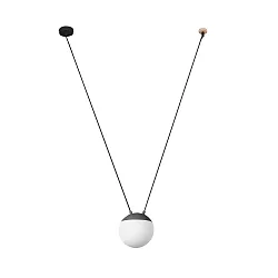 pendant luminaire MINE PC SPACE E27 IP20, dark grey 