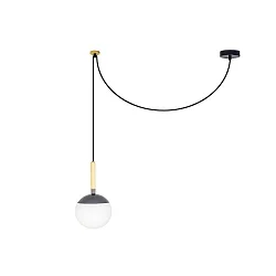 pendant luminaire MINE PC E27 IP20, dark grey 