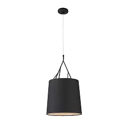 pendant luminaire TREE E27 IP20, black matt 