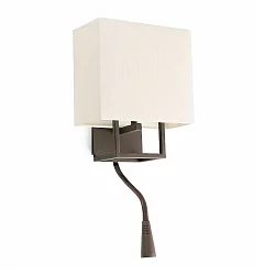 wall luminaire VESPER E14 IP20, beige 