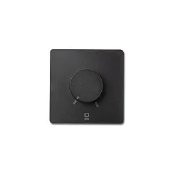Funk-Dreh Wandregler für DC LED Ventilator, mit RF Steuerung und 6 Geschwindigkeiten, IP20, schwarz