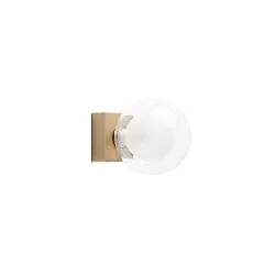 Wandleuchte PERLA 1xG9, IP44, antik gold