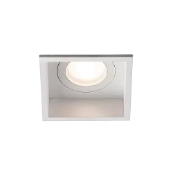 ceiling recessed luminaire HYDE SQ GU10 IP44, white matt 