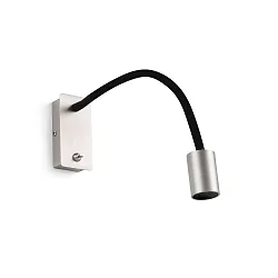 LED Wandleuchte LESER 5W, 3000K, IP20 satiniert nickel