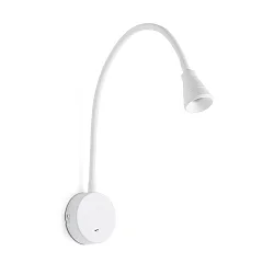 LED Leseleuchte BEL, 3W, 3000K, IP20, weiß matt