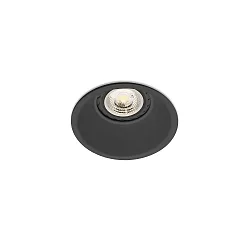 Deckeneinbauleuchte GAS GU10, IP20, schwarz matt