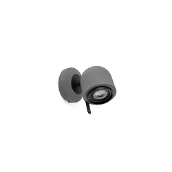 wall luminaire STONE GU10 IP20, grey 