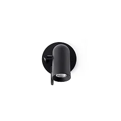 Wandleuchte ORLEANS GU10, IP20, schwarz matt