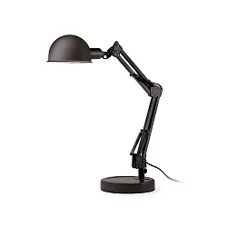 Tischleuchte BAOBAB 1xE14, IP20, neigbar, schwarz matt