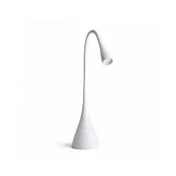 LED Tischleuchte LENA 3W, 4000K, IP20, mit Flexarm, weiß, glänzend
