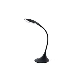LED Tischleuchte OTTO 6W, 4000K, IP20, flexibel, schwarz matt