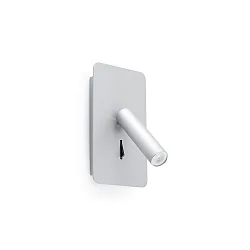 wall luminaire SUAU LED IP20, grey 