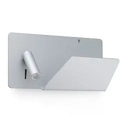 wall luminaire SUAU LED IP20, grey 