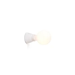 wall luminaire KERA E27 IP20, glossy, white 