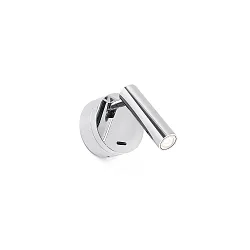 LED Leseleuchte BOC 3W, 3000K, IP20, chrom