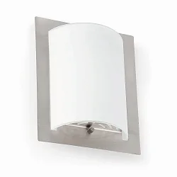 Wandleuchte DIULA E27, IP20, matt nickel
