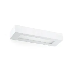 wall luminaire OLAF 2 flames E14 IP20, white matt 