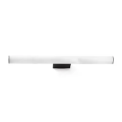 LED Wandleuchte VOLGA 600 12W, 3000K, IP44, schwarz matt